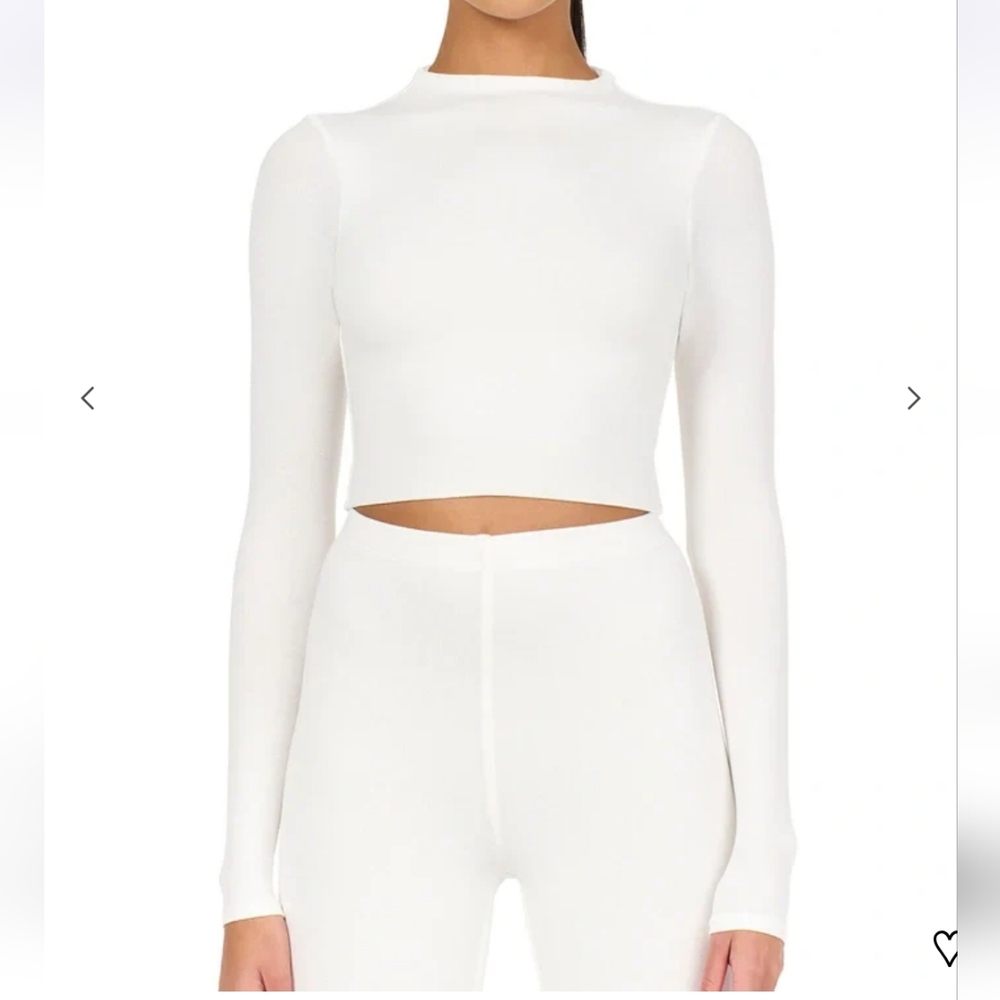Naked Wardrobe Cropped Top Size L